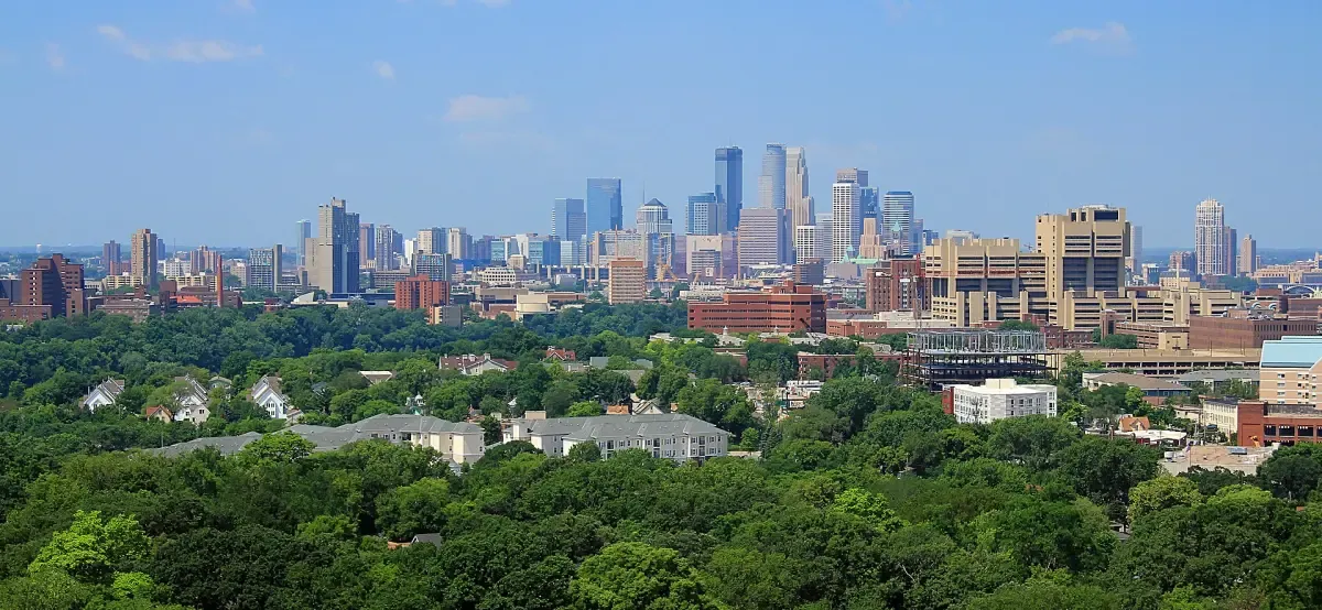 Minneapolis skyline, Minnesota